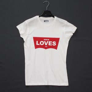 футболка Jesus loves You